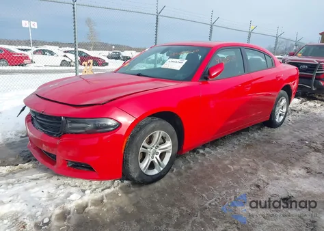 2020 Dodge Charger Sxt Rwd из США, поврежденный, VIN 2C3CDXBG4LH204387